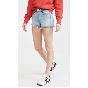 Agolde Parker shorts in Encore